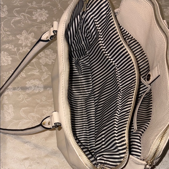 Authentic Kate Spade ♠️ Elegant Cream Handbag -Used - Picture 11 of 16